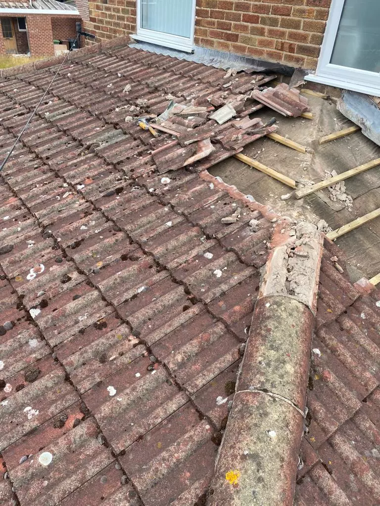 Broken Roof Tiles