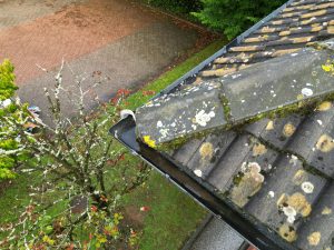 damaged gutter repair